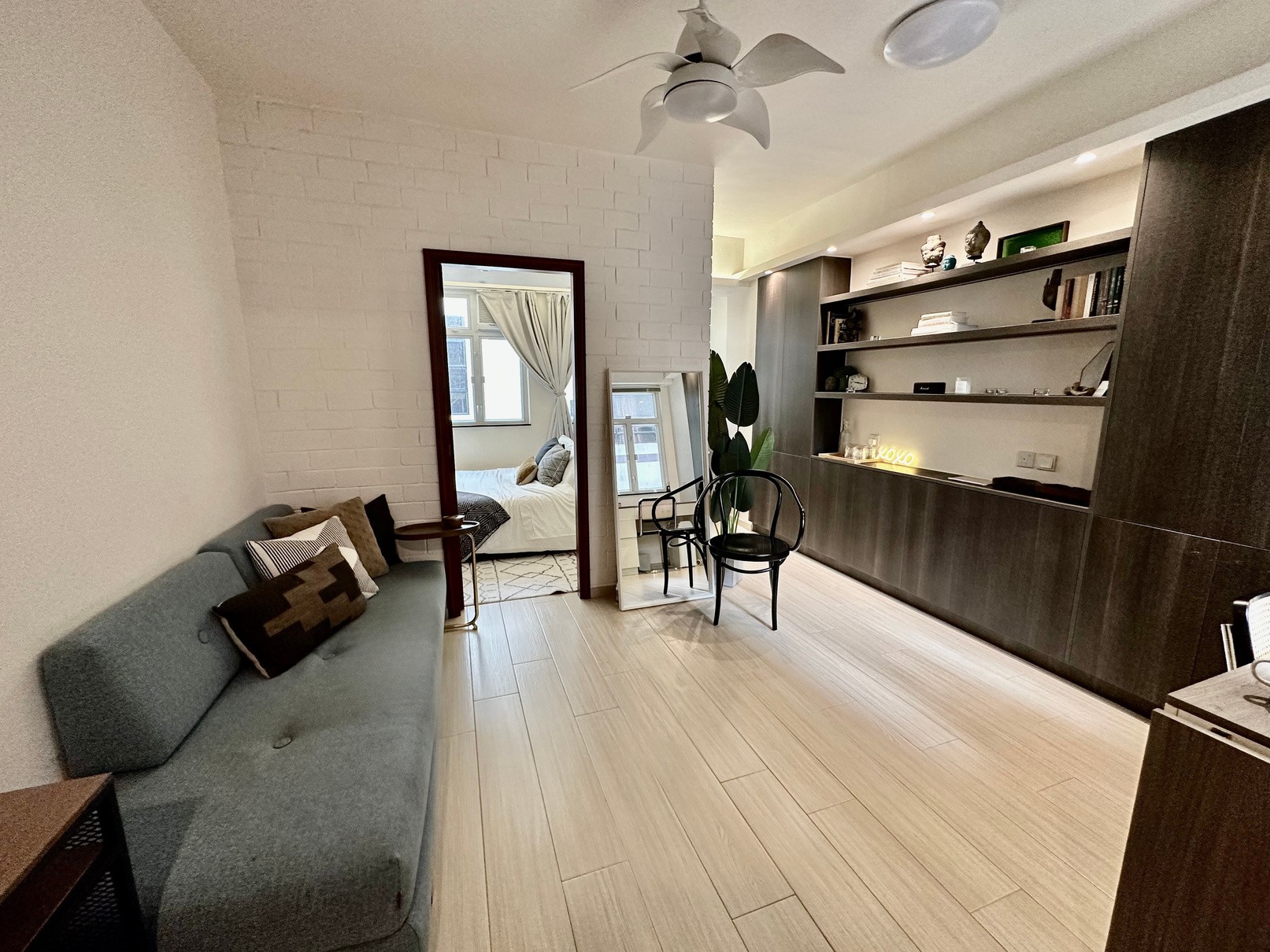 The Sanctuary Hong Kong — bright minimalist interior with natural light and clean lines